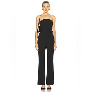 ALC Kate Black Strapless Belted Jumpsuit NWT